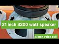 Dasska 21 inch 3200 watt speaker 🔊 👌 6 inch voice coil speaker #Dasska #speaker #6inchvoicecoile