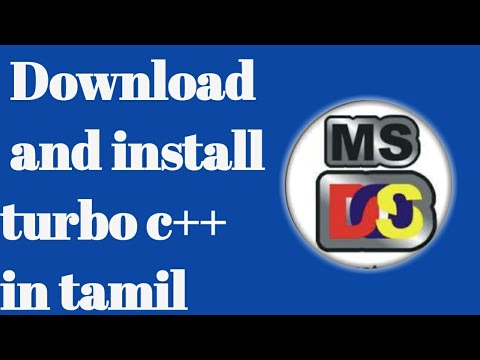 How to Download and Install Turbo C++ for Win 10/8/7  ||Tamil Pro Techniques||