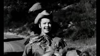 DALE EVANS, QUEEN OF THE WEST 1950   TV pilot that later became The Roy Rogers Show