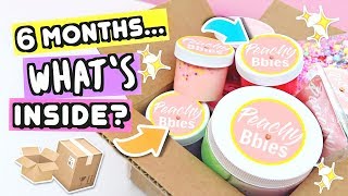 6 MONTH OLD Slime Package...WHAT'S INSIDE?