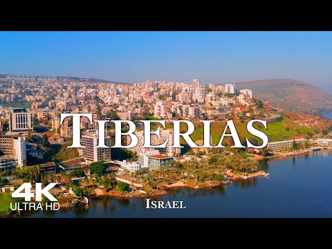 TIBERIAS 2022 ?? Drone Aerial 4K טְבֶרְיָה ISRAEL מדינת ישראל