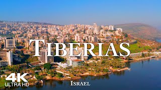 TIBERIAS 2023 🇮🇱 Drone Aerial 4K טְבֶרְיָה ISRAEL מדינת ישראל