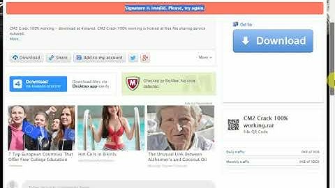 4shared Signature is invalid  Please try again Problem solved 1000% working # GSM CHANNEL
