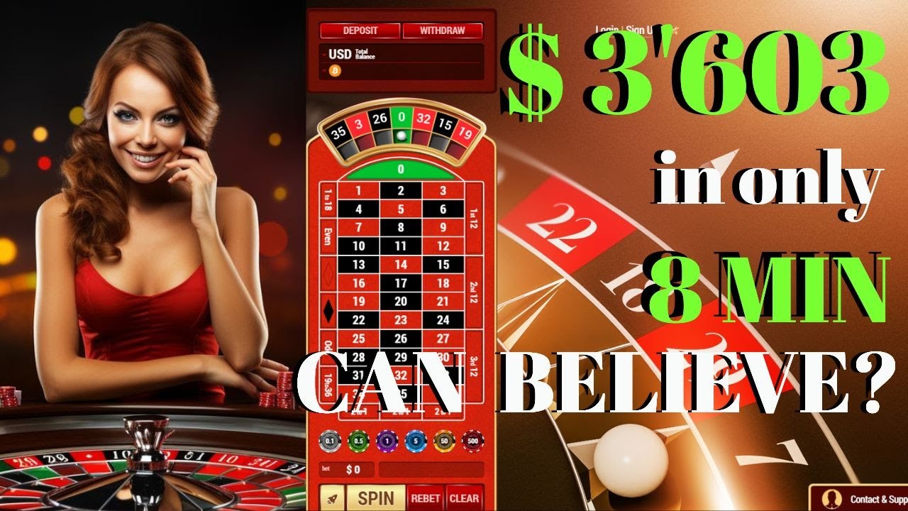TOP WIN | ROULETTE CORNER STRATEGY | WON $ 3'600 IN 8 MIN: PROGRESSION NEEDED!