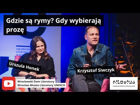 Gdzie są rymy? Gdy wybierają prozę | 10. MFPS