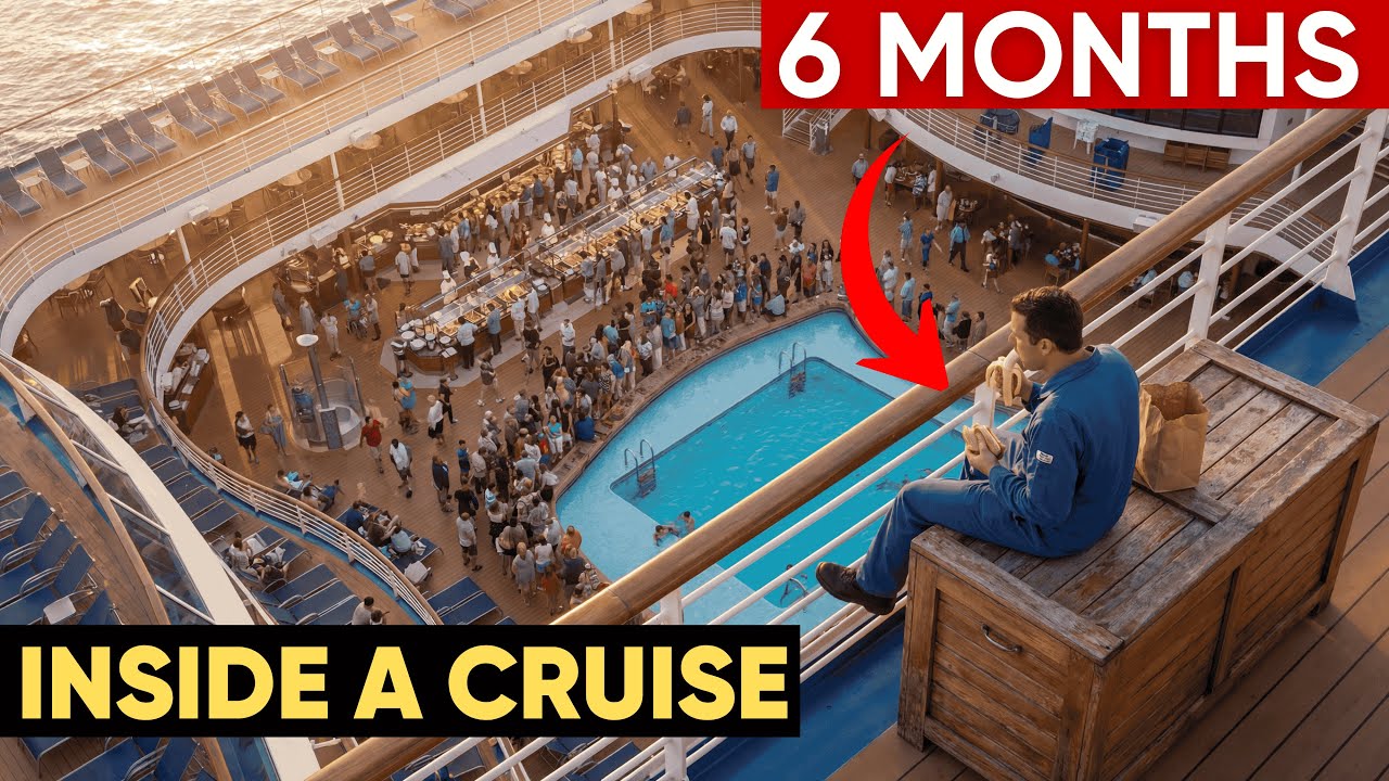6 Months Inside a Cruise? Here's What Crew Won't Eat