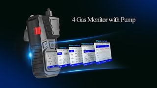 4 Gas Monitor With Pump