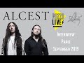 Capture de la vidéo Interview - Alcest - Spiritual Instinct 2019