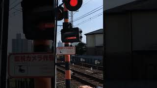 南海2000系（2022f+2021f+2041f）急行　北野田駅近く通過