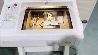 BioKonvison Leica CM3050 S Cryostat 작동영상