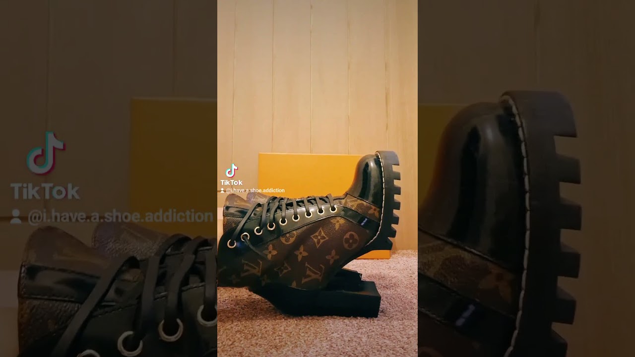 Louis vuitton boots so pretty 😍