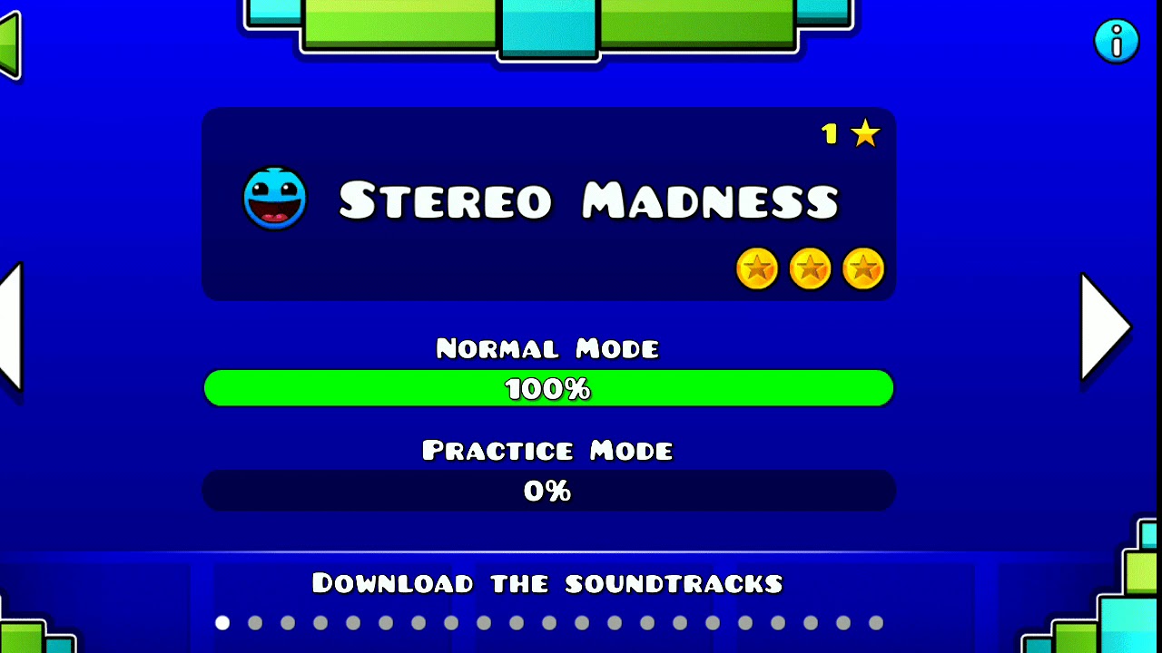 Main geometry dash level 12 full - YouTube