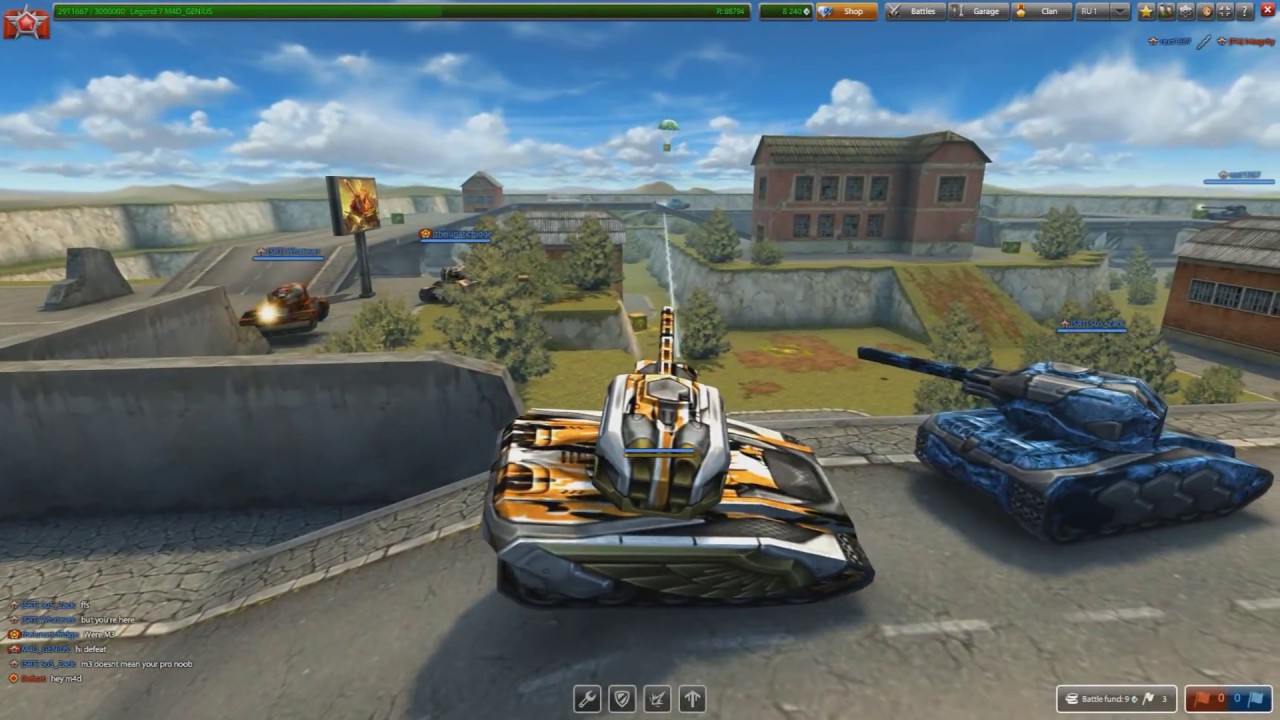 Let's Play Tankionline - XP Battles!