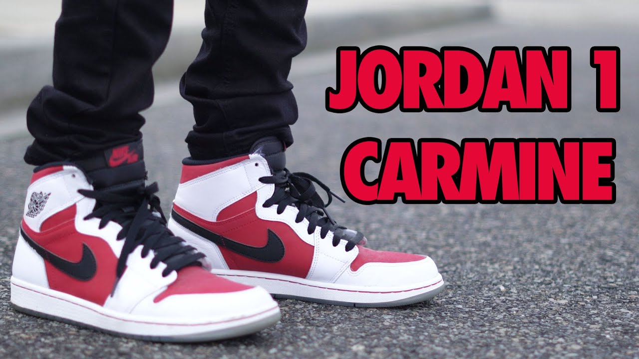 air jordan 1 retro high og carmine