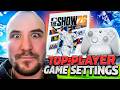 TOP PLAYER GAME SETTINGS FOR MLB THE SHOW '26!