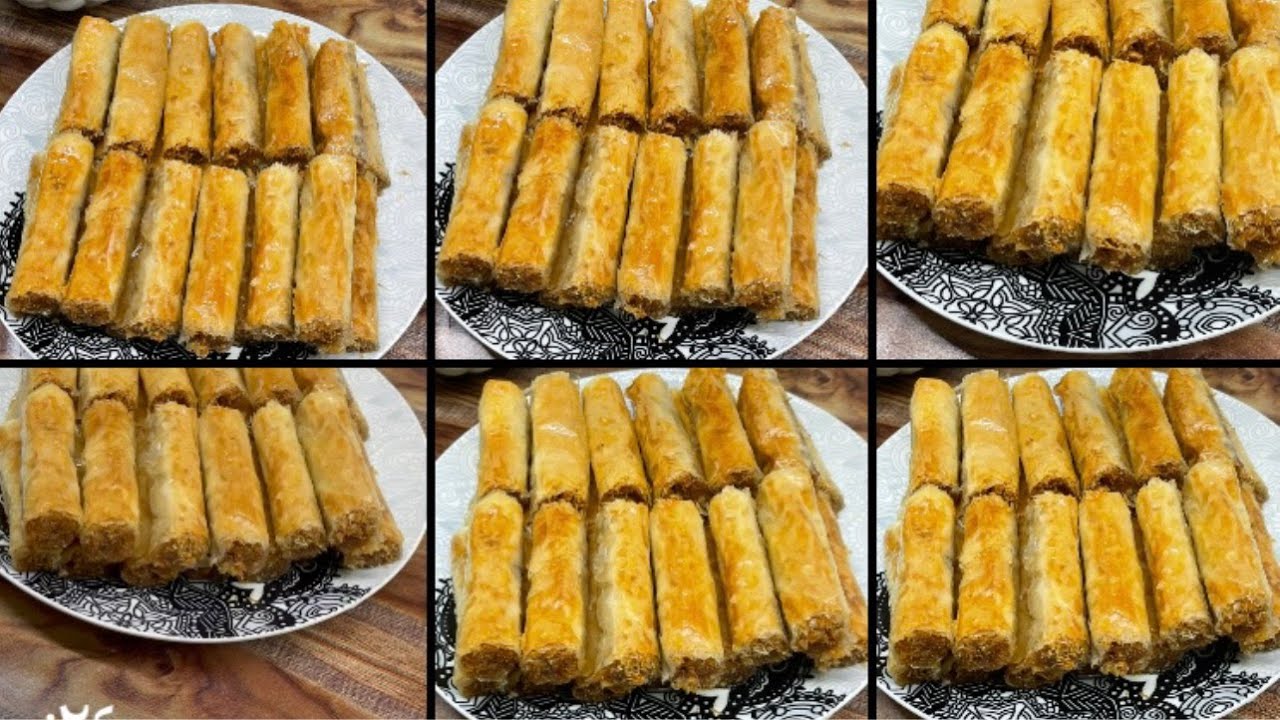 بلفه جلاش واحده هنعمل احلي  صنيه جلاش  بحشوه حلوه جدا وافر من المحلات