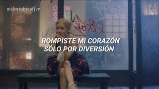 ROSÉ - Gone (Español) •MV