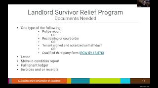 2025 Annual Regional PHA Symposium - Washington Landlord Mitigation Program