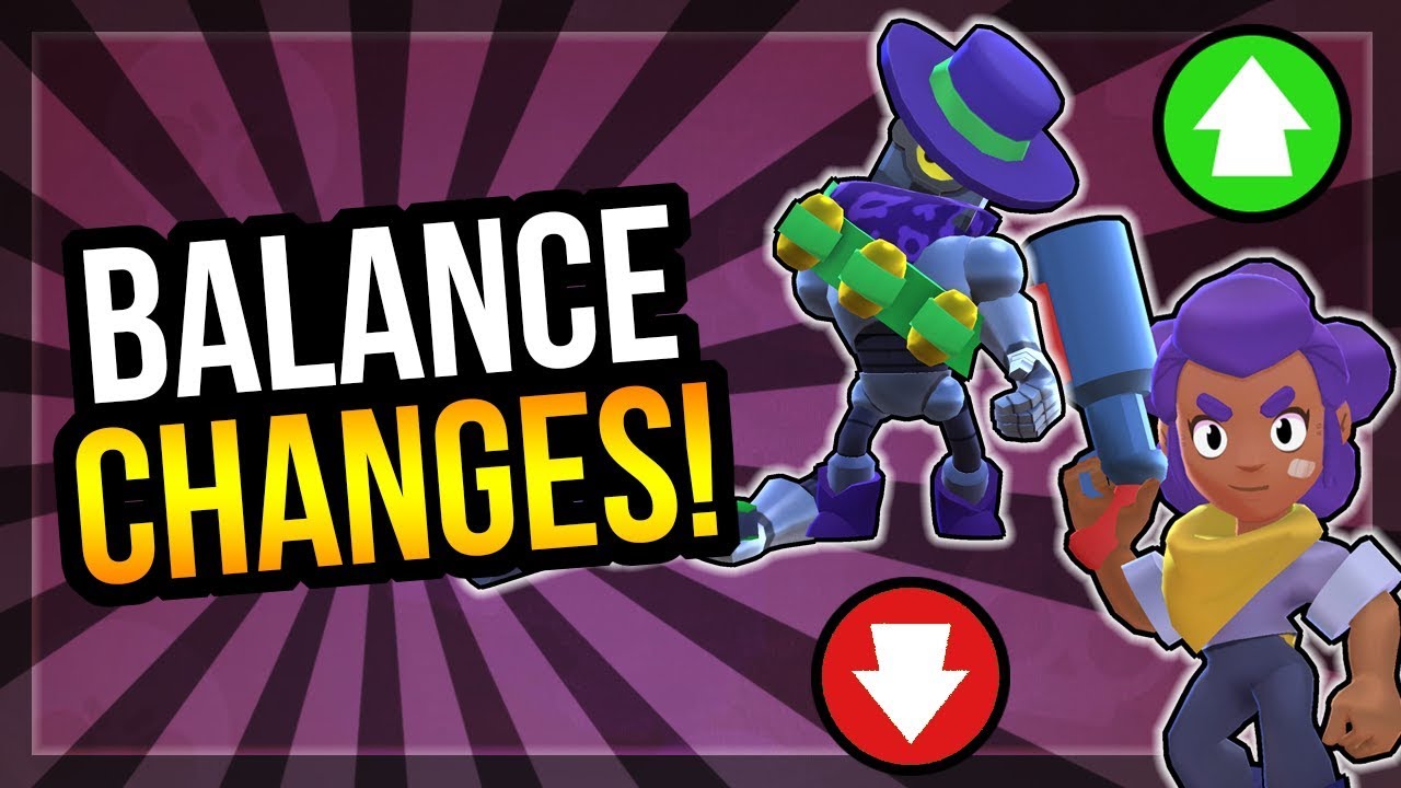 Balance Changes Shelly Poco Op New Meta Brawl Stars Youtube - shelly nerfada brawl star