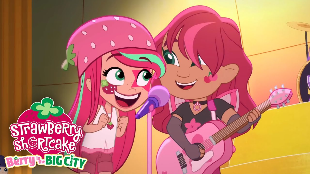 Berry In The Big City 🍓 She Found Her Voice 🍓Strawberry Shortcake 🍓Cartoon for Kids