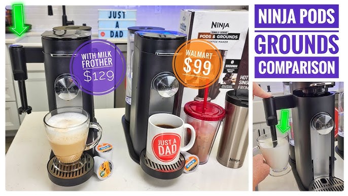 NEW! Ninja Pods & Grounds Specialty Single Serve K-Cup Coffee Maker Review  I LOVE IT!!!! 