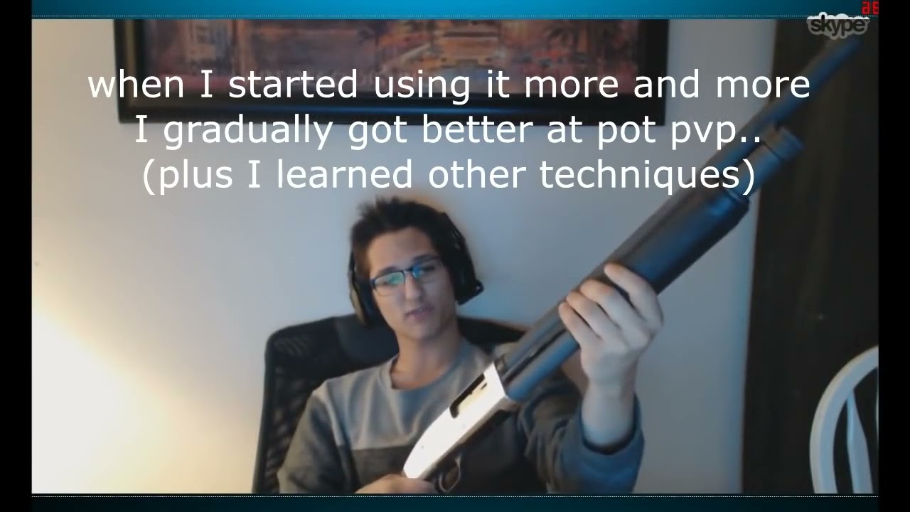 Minecraft PvP Tips #3 - SHIFT TECHNIQUE (LPwStone Reupload)