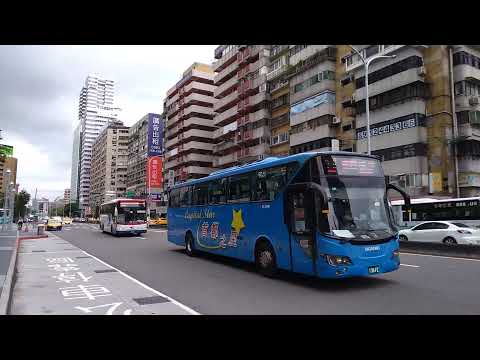 首都客運(首都之星) 2012 SCANIA K380IB4X2NB 1570路線 136-FZ  指南客運 2015 KINGLONG KL6120UH3 9009路線 五期引擎 386-U6