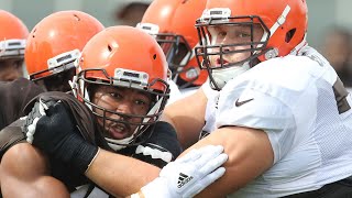Joel Bitonio on the unsettled left side of Browns O-line