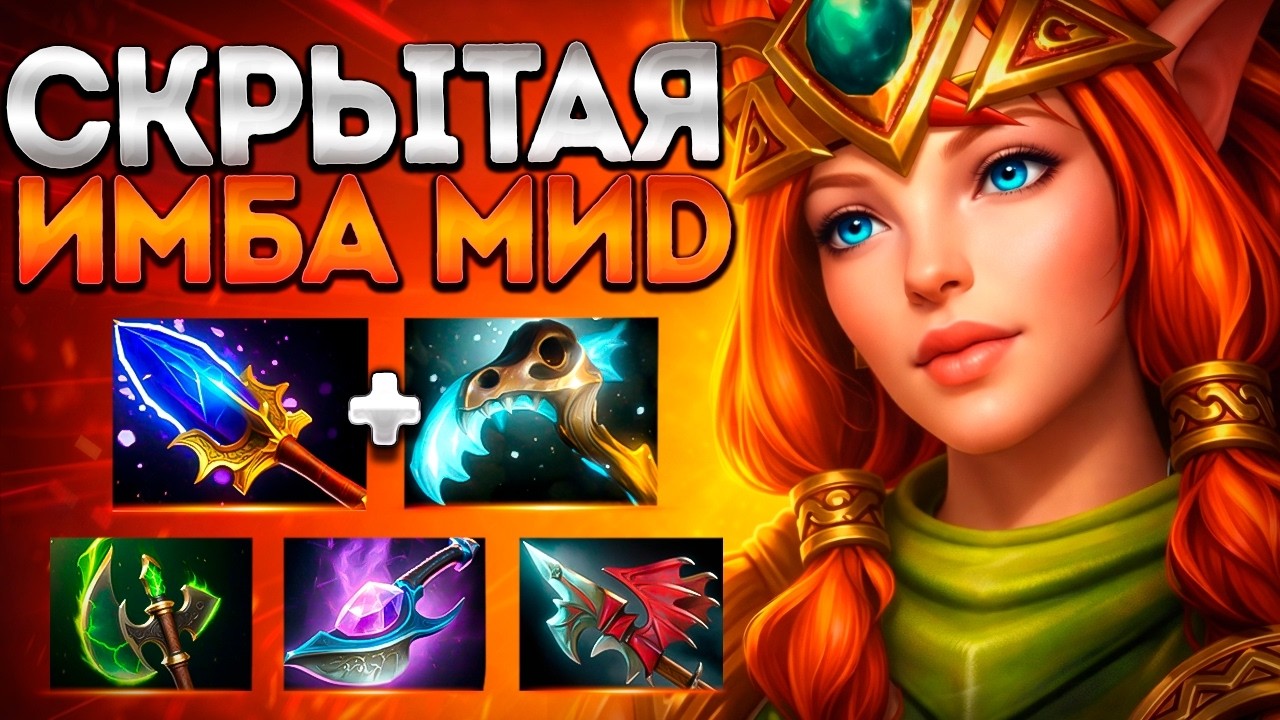 СКРЫТАЯ ИМБА НА МИДЕ? ЭНЧА ТОП В ПАТЧЕ 7.40🔥ENCHANTRESS DOTA 2