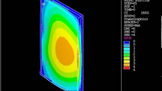 Blast simulation of a G21 Blast Door by InterDam