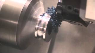 Small demonstration of the hard turning process