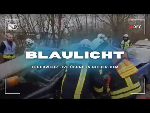 Feuerwehr Live Übung In Nieder-Olm