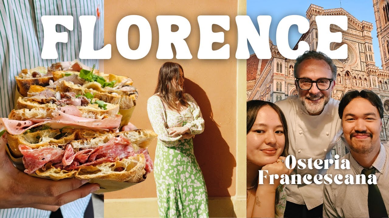 Florence Italy Travel Vlog 2023   Exploring Tuscany, Osteria Francescana with Massimo Bottura