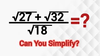 Germany l can you simplify this? l Radical Exponential Problem l Olympiad Maths