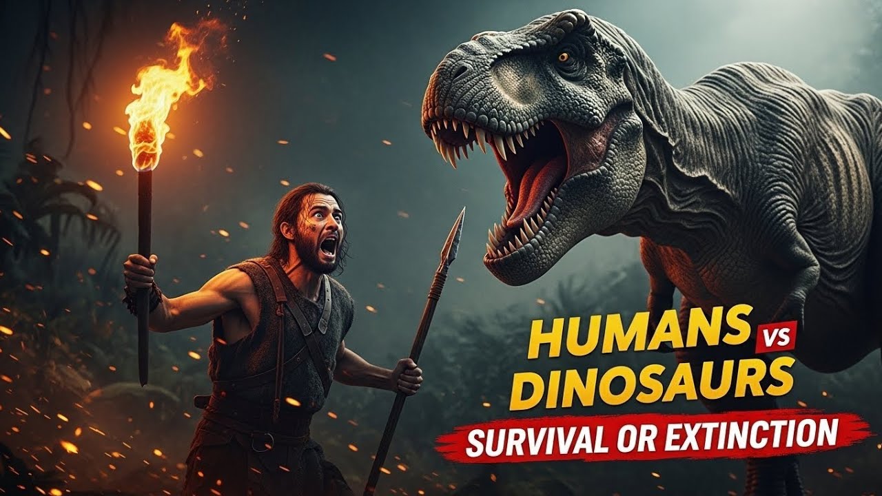 Люди против динозавров: выживание или вымирание? | Эпическая доисторическая битва
