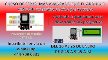 Curso ESP32, sensor ultrasonico