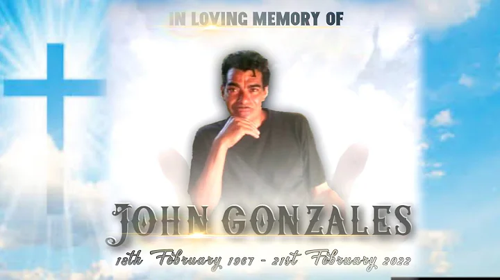 John Gonzales Funeral Service   (Burial Service: s...