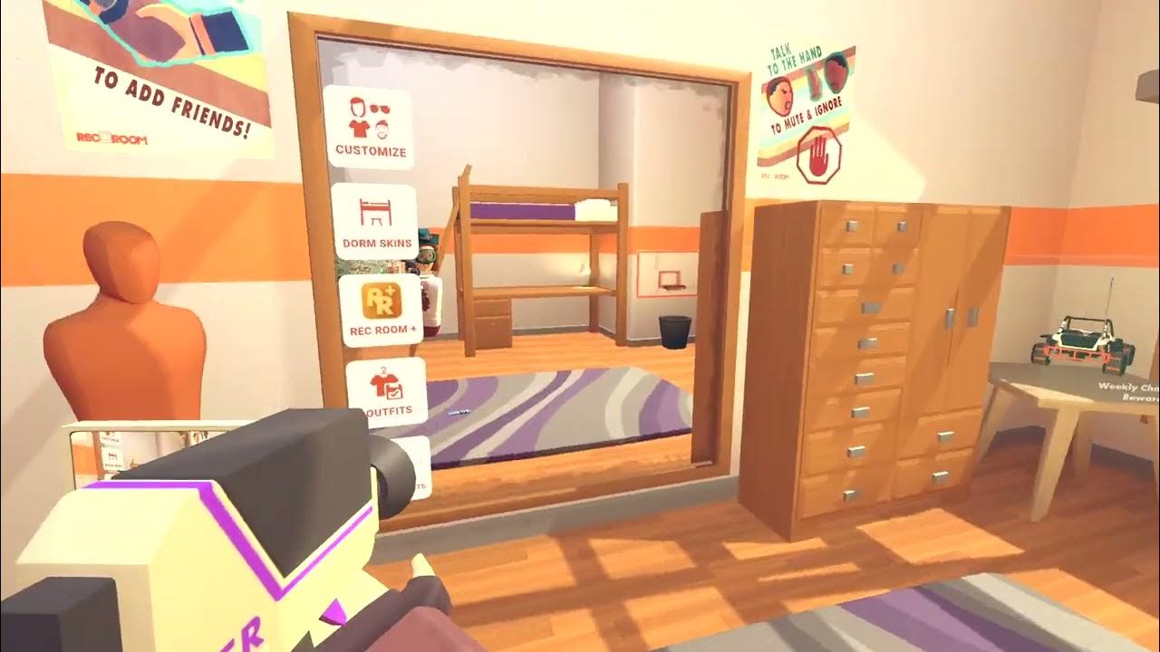 minha primeira vez a usar streamer camera rec room YouTube