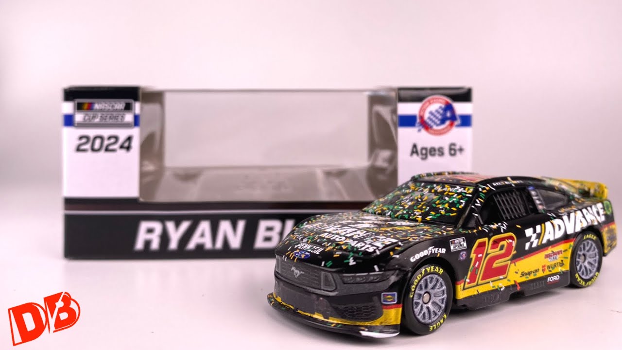 2024 RYAN BLANEY IOWA RACED WIN ADVANCE AUTO PARTS FORD DIECASTBUFFET NASCAR DIECAST REVIEW 1/64