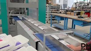 Side-sealing flowpack machine "STAREVO 500" with shrink tunnel for trays