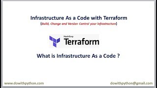 Terraform as a IAC | Introduction to Infrastructure As a Code