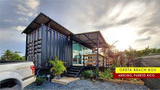 Greta Beach Box Container Home + Private Pool in Puerto Rico