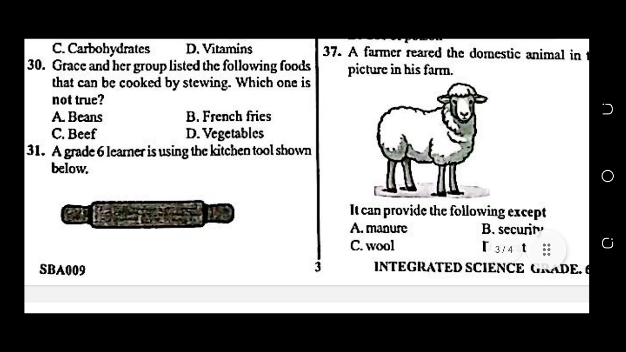Agriculture 2025 KPSEA Prediction//Integrated Science//Question for Kpsea 