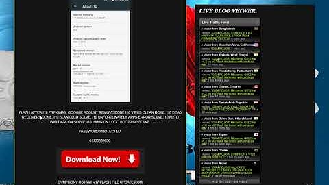 SYMPHONY I10 HW1 V17 4TH LAST UPDATE FIRMWARE