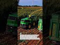 Ultimate Corn Silage Harvesting Power! #ForageHarvester #CornHarvest #FarmTech