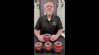 How to Set or Change dies in RIDGID manual ratcheting die heads