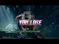 Heihachi vs Armour king (my journey continues)