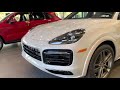 Sewickley Porsche 2021 Cayenne S Coupe Exclusive Show Car