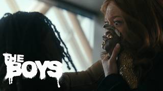 Sister Sage knocks out Ashley | The Boys Season 5 Ep6