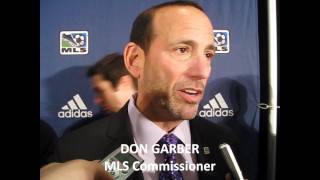 MLS Commissioner Don Garber at 2011 SuperDraft VIDEO by CHRIS REIKO